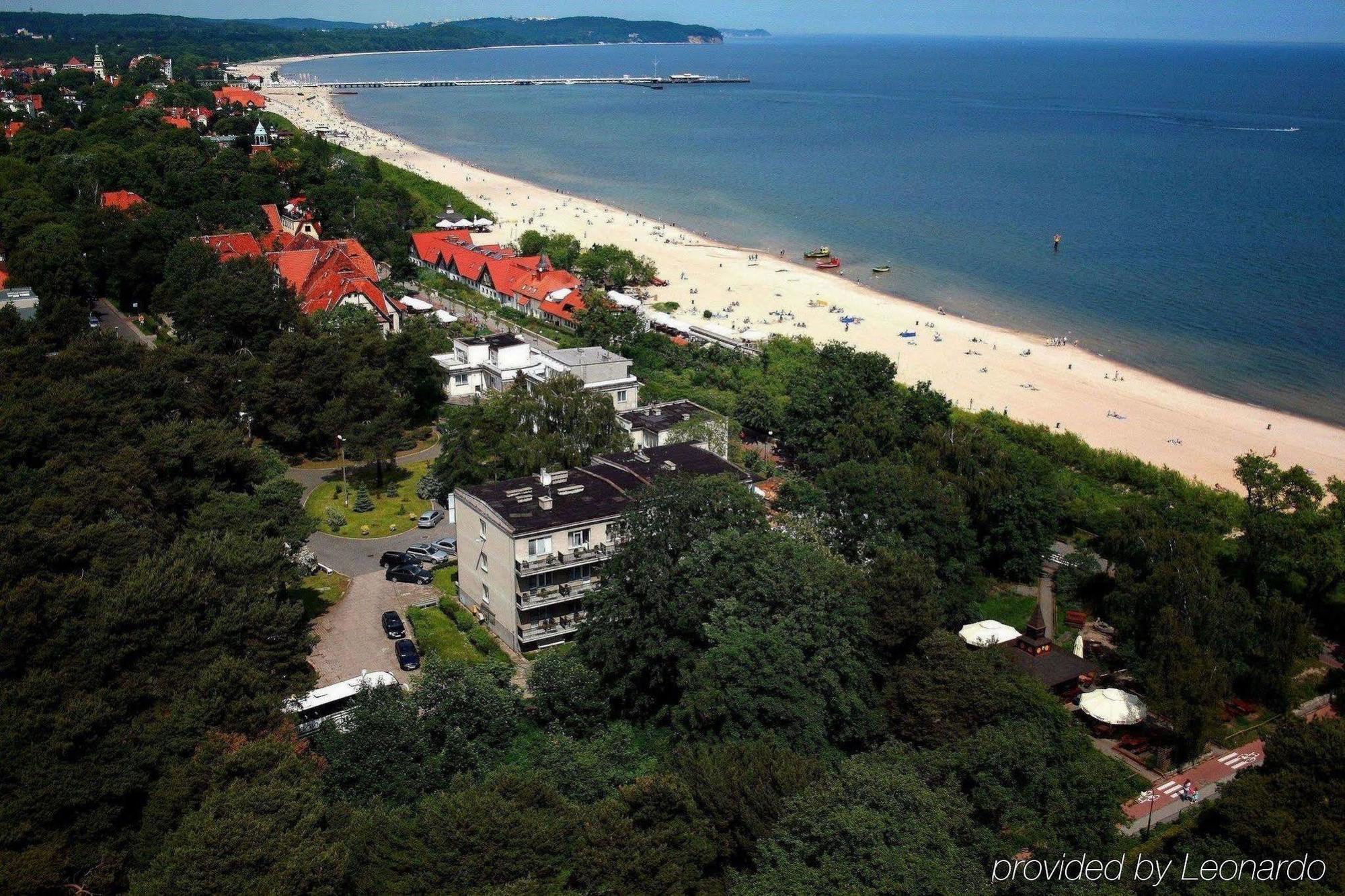 Hotel Pomaranczowa Plaza Sopot Eksteriør billede